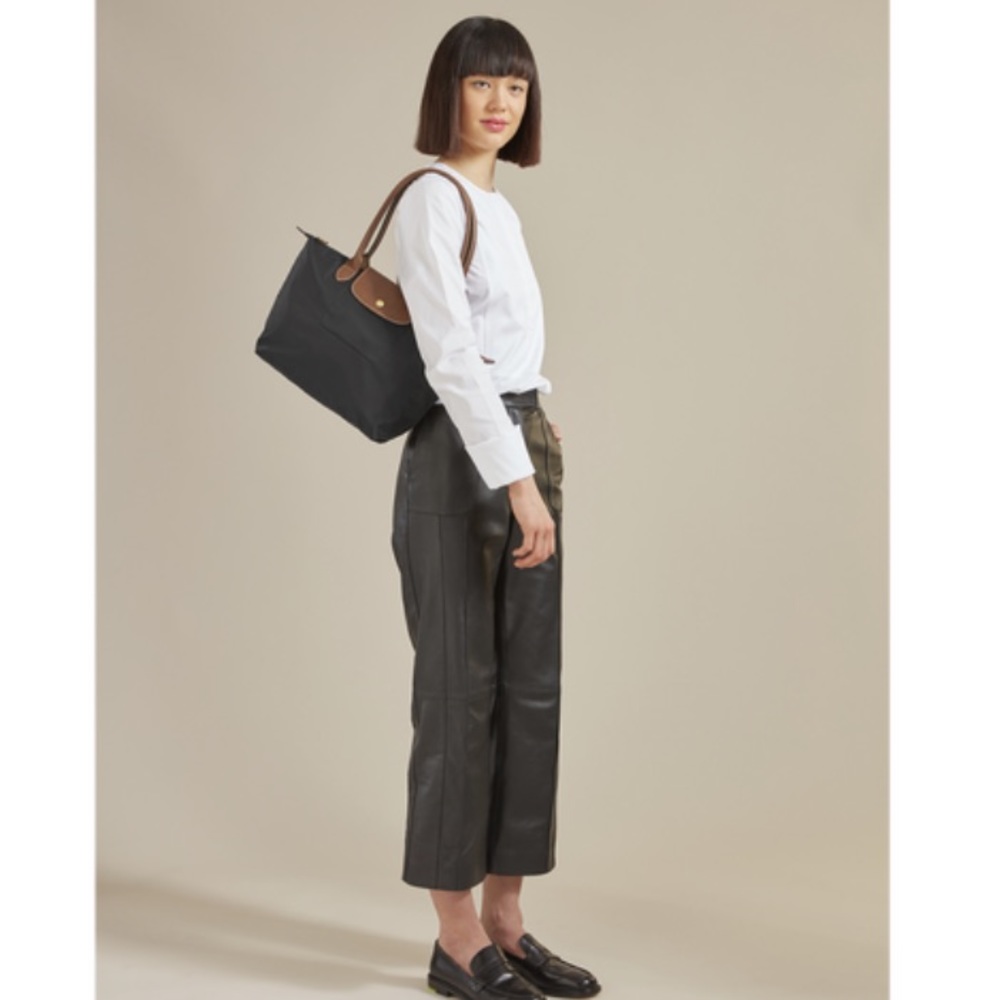 Black Longchamp Le Pliage Bag